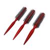 Wooden Round Hair Brush Set 3 Sizes Round Curling Comb with Anti Static Ergonomic Handle for All Hair Types