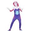 Halloween Gwen Stacy Body Cosplay Kostüm Spider-Man Into the Spider-Verse Jumpsuit für Kinder Erwachsene Dehnbar Atmungsaktiv Spidey Outfit
