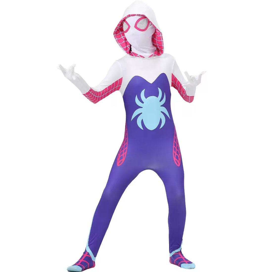 Halloween Gwen Stacy Bodysuit Cosplay Costume