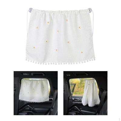 Pare-soleil de fenêtre de voiture Noir Total Garder au frais Universel Accessoires d'intérieur Auto Rideau d'intimité
