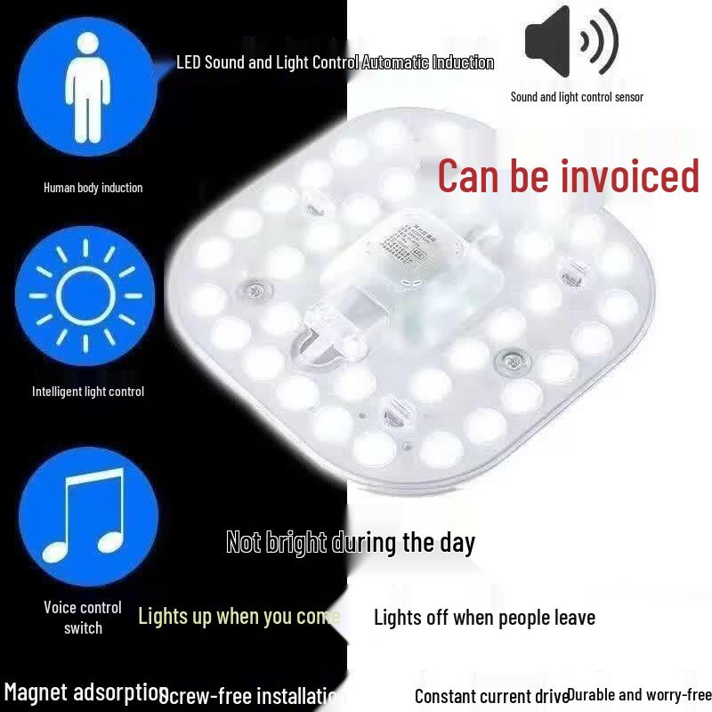 Smart LED Motion Sensor Garage Light