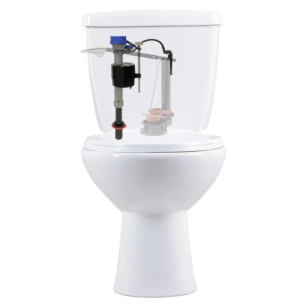 Universal Toilet Fill Valve High Performance Water Control Easy Install Adjustable Tank Bowl Refilling Anti-Siphon Design