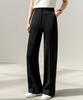 Peulenchisikeu [Life 360] [Triple Length] Linen-Like Natural Semi-Wide Slacks_F6S164Sl