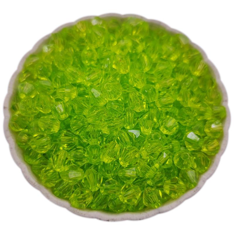 

20-200 шт. 5-10 мм акриловые прозрачные алмазные бусины для изготовления ювелирных изделий 5mm 200Pcs зелёный