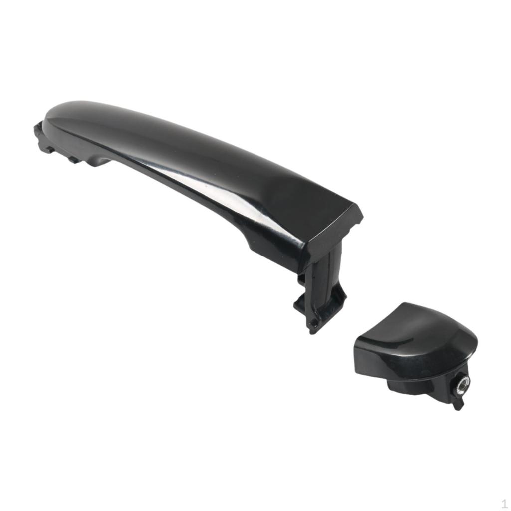 Maniglia di ricambio per carrozzeria auto per Juke 2011-2017 con numeri di modello 80640-1FE0B e 82644-1fa5A