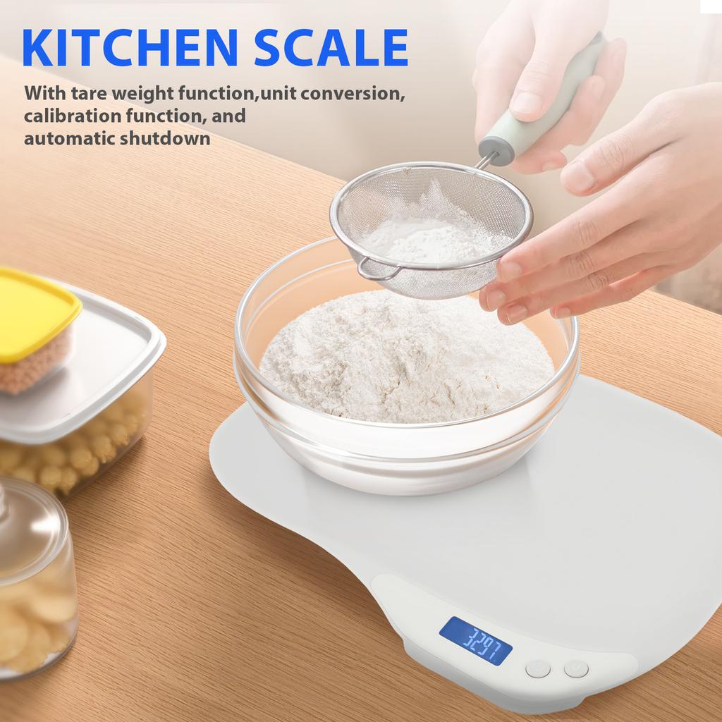 Small Digital Pet Scale High Precision Mini Electronic Pet Weight Scale with LED Display Multi-role Kitchen Food Weighing Scale