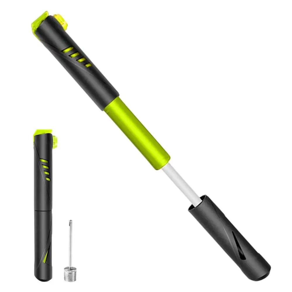 Bicycle Pump Portable Retractable Mini Hand Pump High Pressure Outdoor Ball Pump Inflator Bicycle Floor Pump Easy To Carry