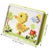 Konzentrationstraining Steckenpuzzle Brettspiel Pilznagel Puzzle Brettspiel Geburtstagsgeschenke