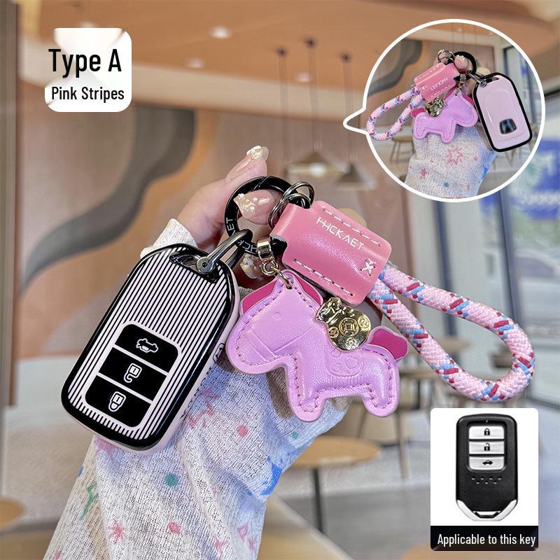 Honda Odyssey Smart Key Shell Protective TPU Cover - Model KR5V2X V41