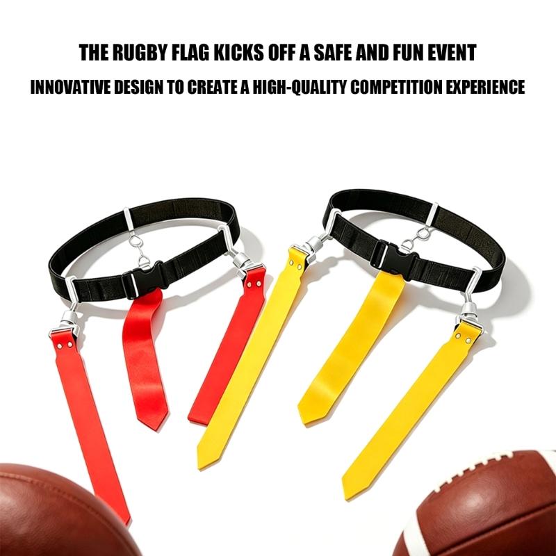 Nylon Waist Belt Soccer Belt Adjustable Football Waist Strap Soccer Training Ribbon Football Flags Football Sport Belt