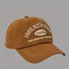 New Fashion Korean Retro Baseball Hat Women's Autumn Winter Versatile Ins Street Letter Embroidered Caps Summer Couple Men