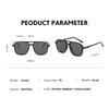 Large Frame Polarized Myopia Sunglasses for Men And Women 2-in-1 Prescription Magnetic Clip Optical Eyewear -0.5 To -6.0