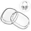 Silicone Case Cover for AirPods Max Headphones,Clear Soft TPU Anti Scratch Cover Sleeve Protective Cases Headphone Accessories