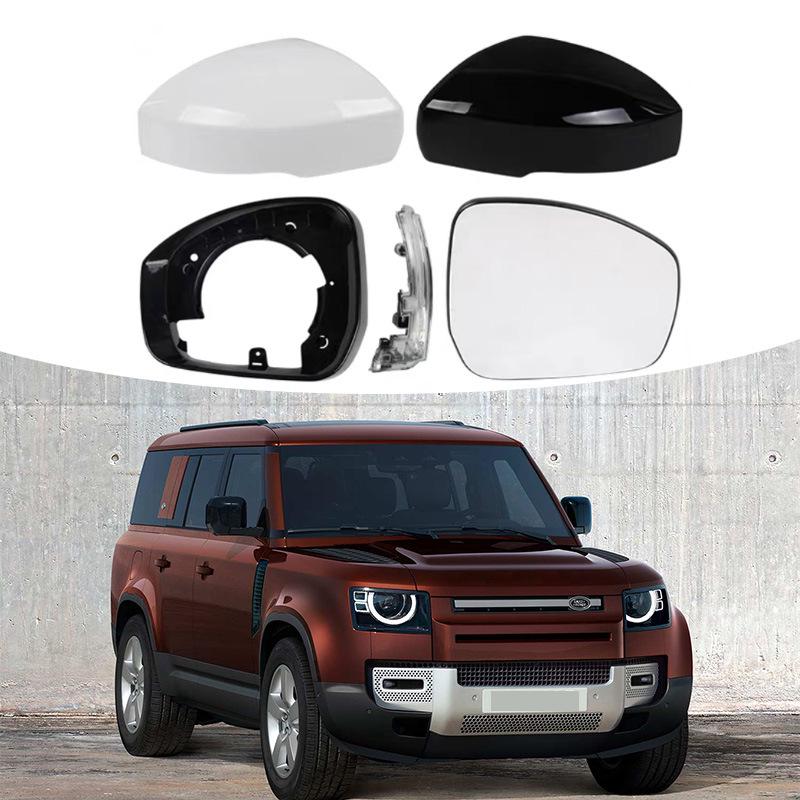 Compatible Rearview Mirror Cover Frame for 2014-2023 Land Rover Discovery & Range Rover Sport