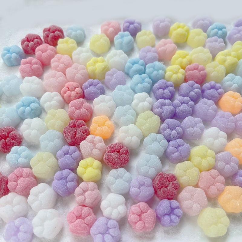 30Pcs Girl Kids Birthday Gift Healing Kawaii Macron Mini Cat'S Claw Snapper Pinch Squeeze Toy Cute Room Decoration Pendant