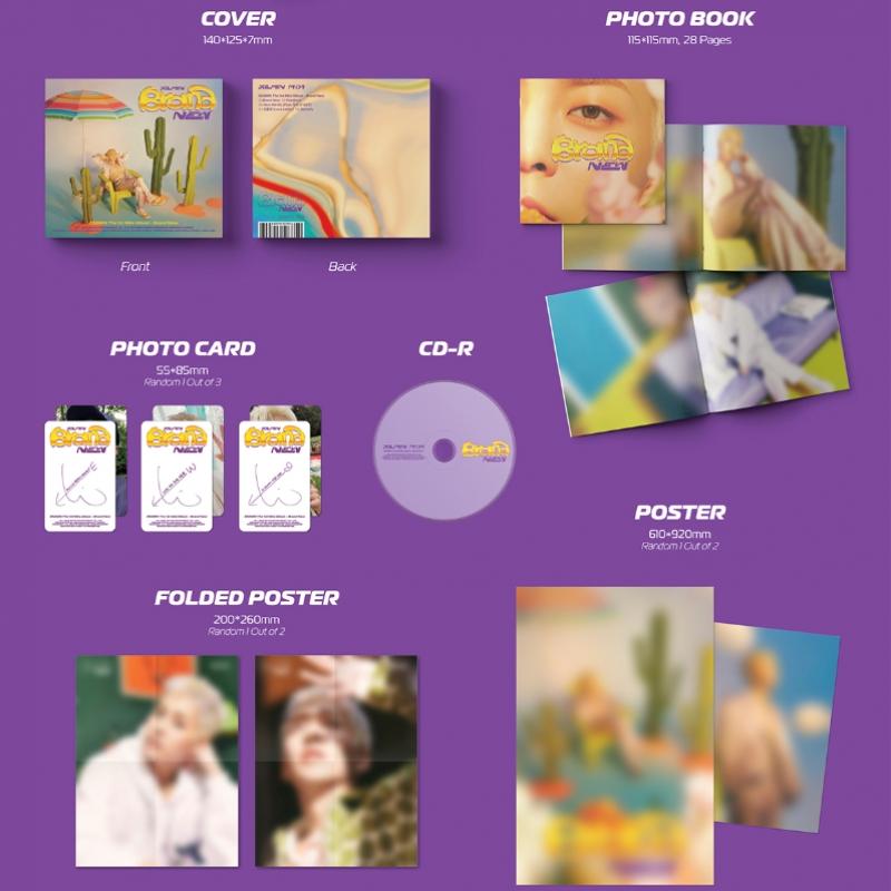 Xiumin   Brand New   1st Mini Album  Digipack Ver. 