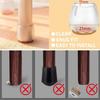16 Pieces Chair Caps 17-21mm Furniture Glides Silicone Protection Furniture Foot Pads Chair Leg Caps