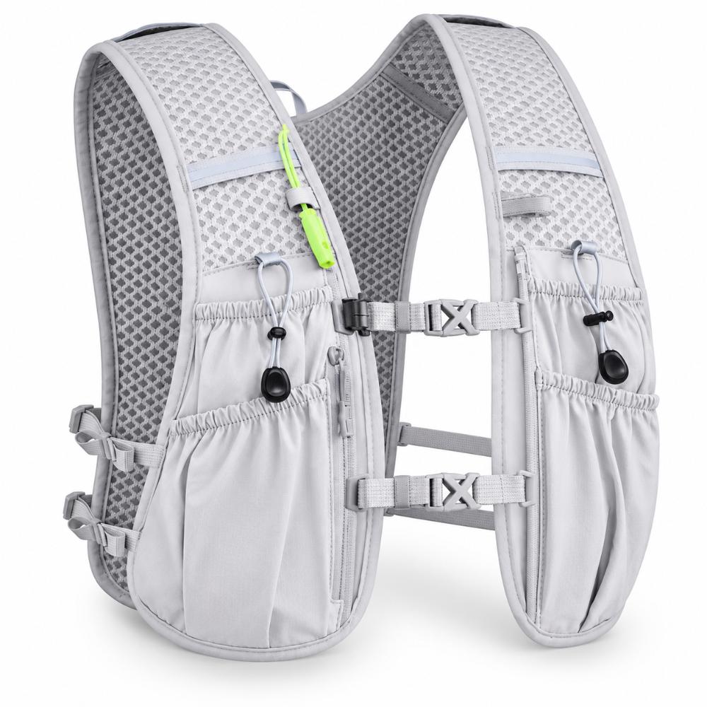 Breathable Trail Running Pack Lightweight Hydration Backpack Running Vest Pack  Outdoor Running