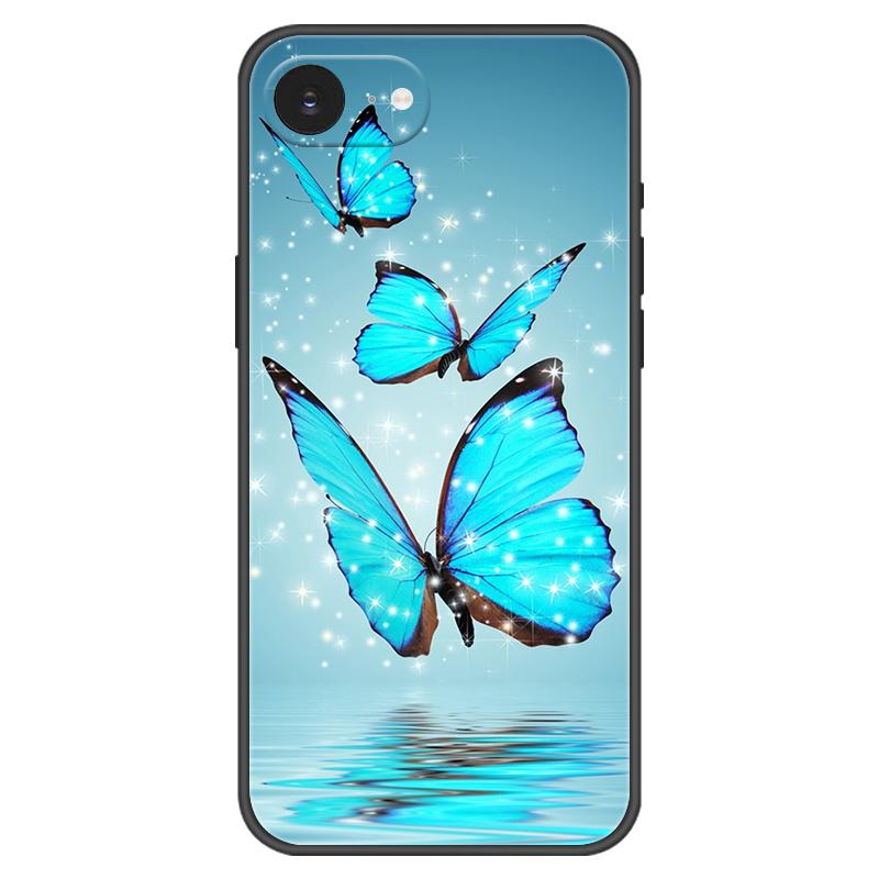 Phone Case For iPhone 16E iPhone16E SE 2025 SE4 5G Cases Soft Silicone Cover For iPhone SE4 Fashion Case Full Protector Shells