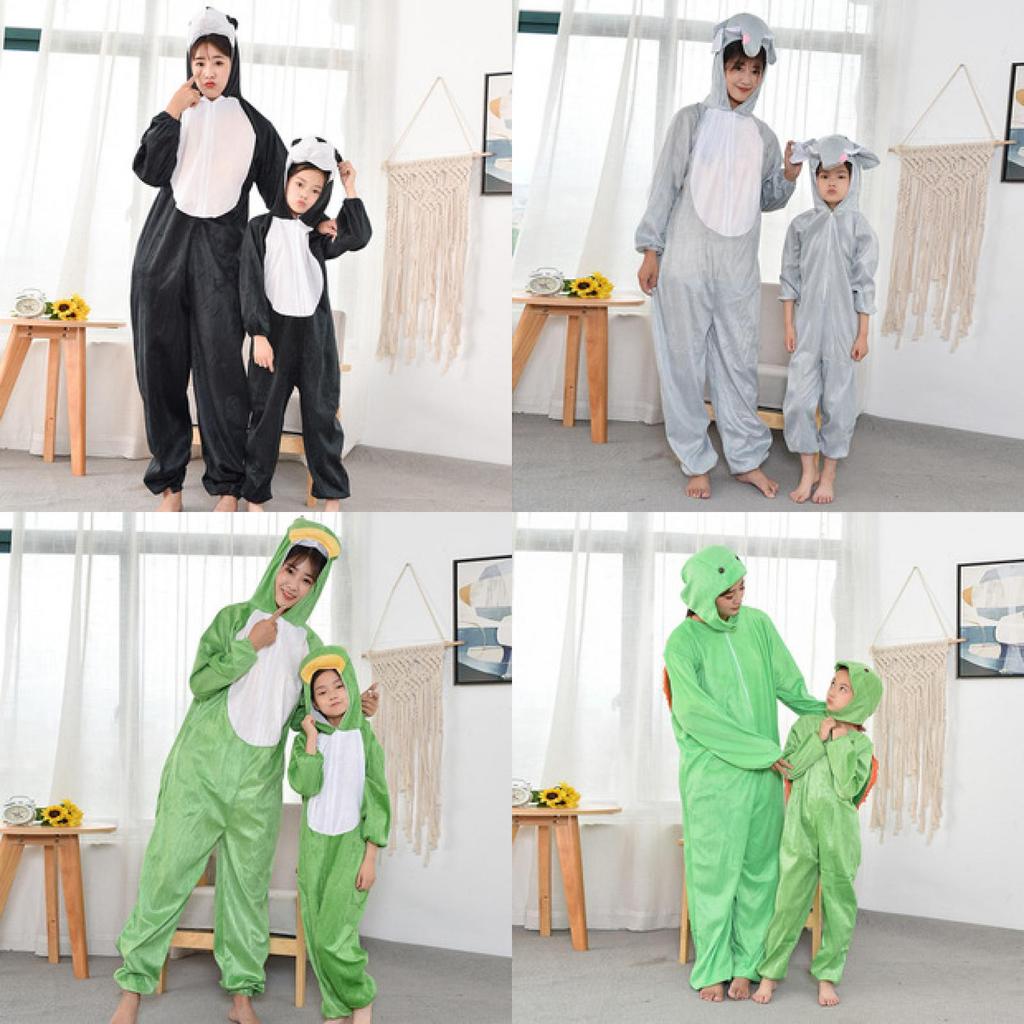 Children's Animal Onesie Performance Tiger Lion Dress-up Doll Stage Costume