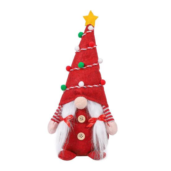 Christmas Faceless Gnome Dolls Nordic Style Forest Ornaments Festive Party Props for Window Display & Home Decor