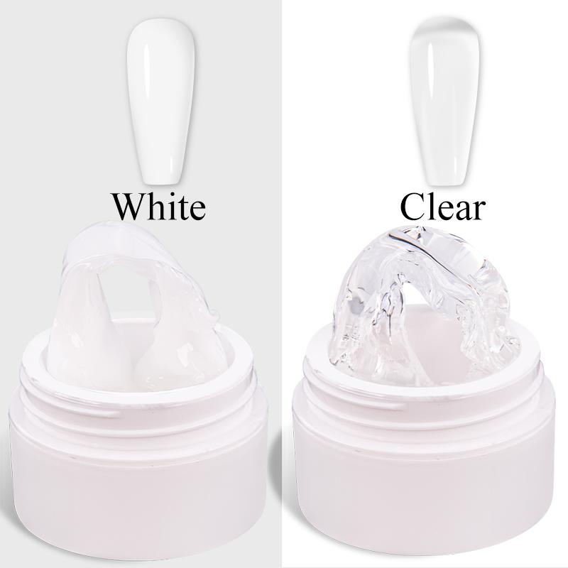 15ml Non Stick Hand Extension Gel Nail Polish Set Carving Flower Nail Art Design Solid Acrylic Nail Gel Lacquer Poly Nail Gel