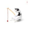 Fishing Cat Ornaments Aquarium Decoration Fish Landscaping Cartoon Cat Statue Mini Resin Figurine Home Decorations