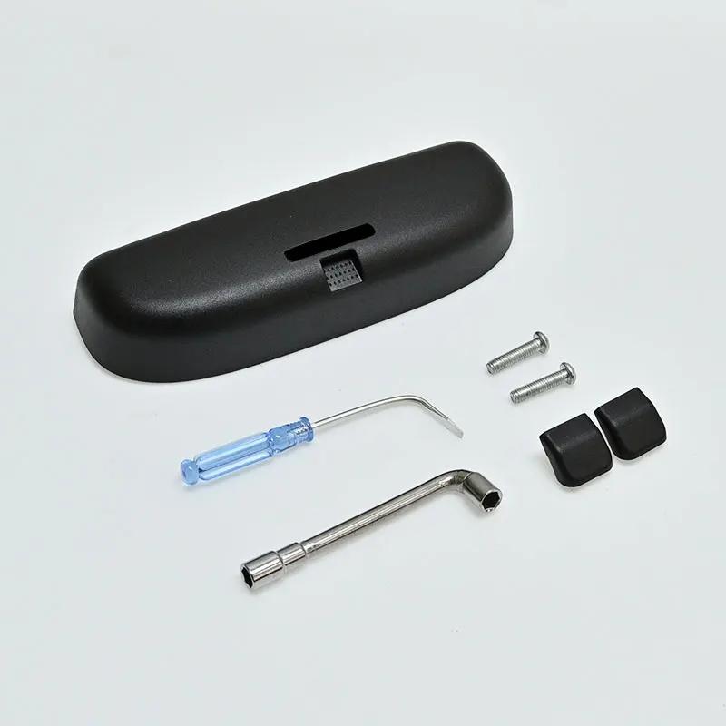 

Чехол для автомобильных очков из АБС-пластика, держатель для солнцезащитных очков, чехол для Volvo XC40 XC60 S60, коробка для хранения, аксессуары для автомобильных очков Black set