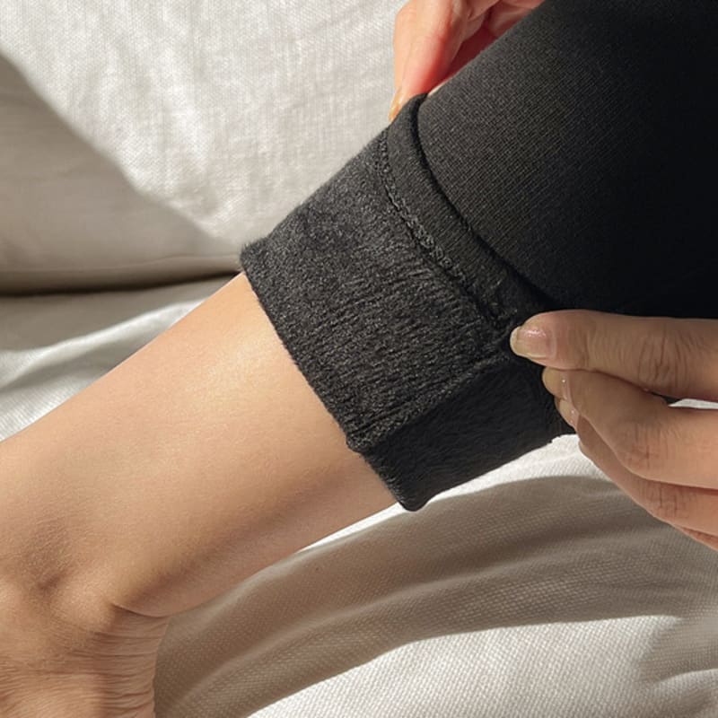 

HIPPINK [Большой размер] Леггинсы из норки слим-лайн Black_XXL(77~88)