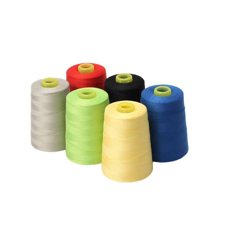 DIY Color Thick Thread High Speed Polyester Thread Luggage Footwear Flat Car Thread Sewing Thread 2000 Yards 203 Denim Thread