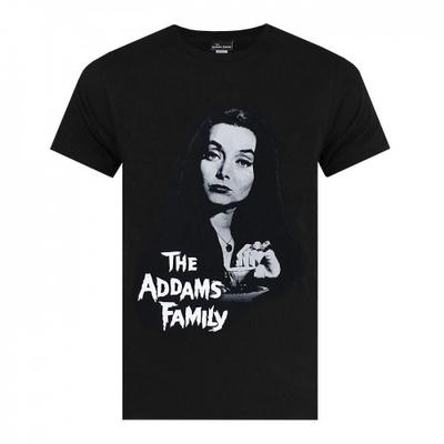 Camiseta feminina/senhora Morticia Addams da Família Addams