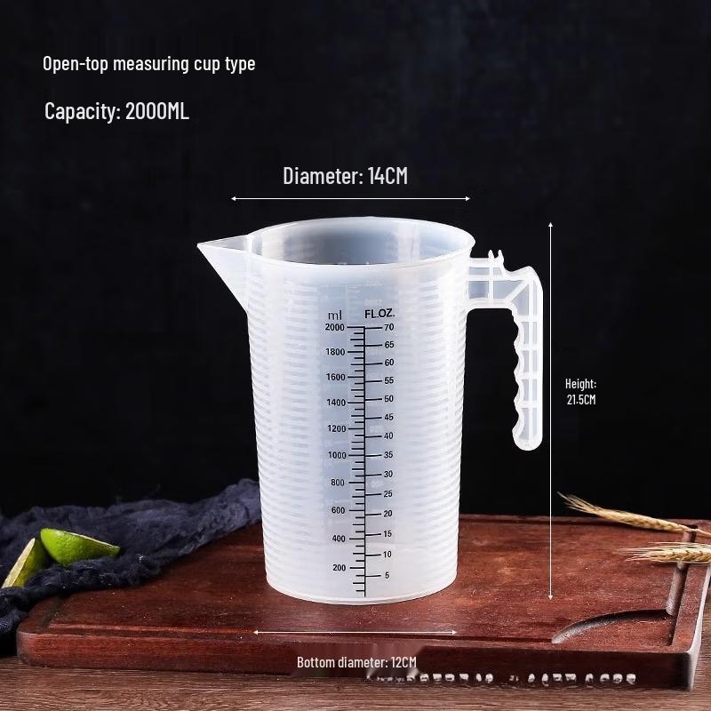 Yicang 2000ML Titanium Alloy Measuring Cup