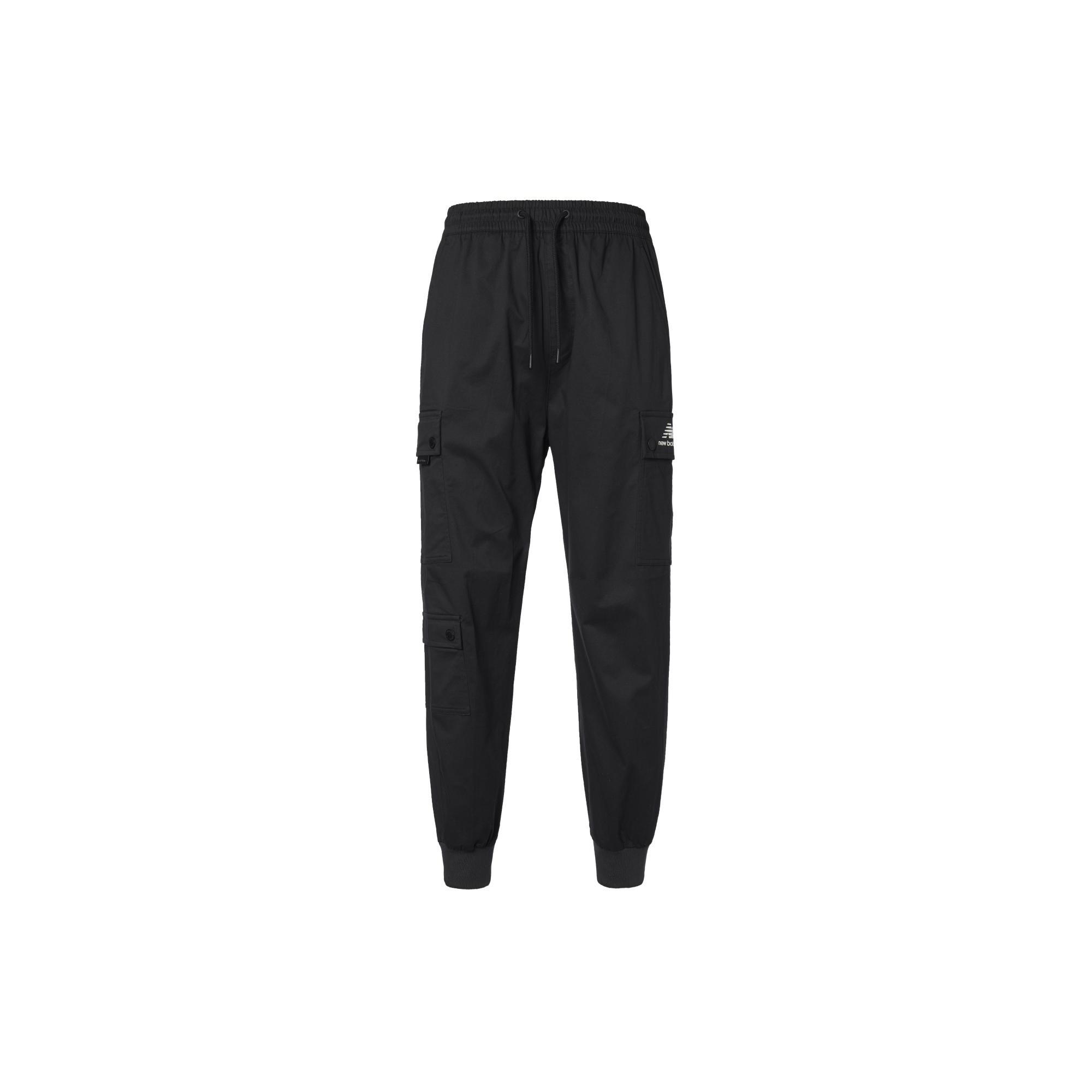 New Balance Logo Sport Joggers Asia Sizing Black Men s AMP13389-BK M
