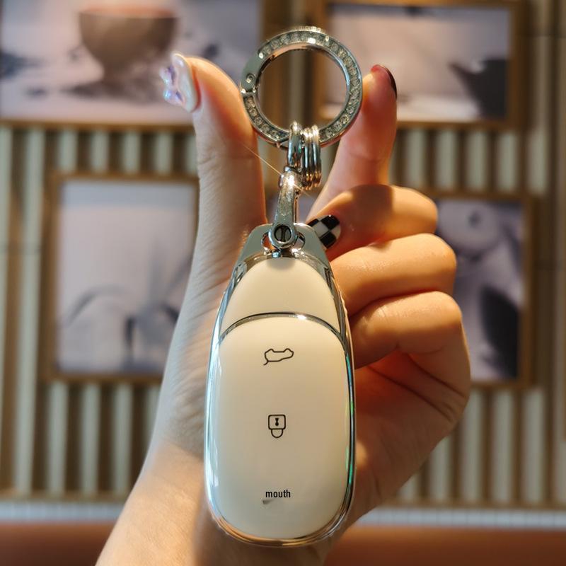 High-End Schutzhülle für Ideal ONE 21 Tasten - Damen Auto-Fernbedienungsschale und Schnallentasche