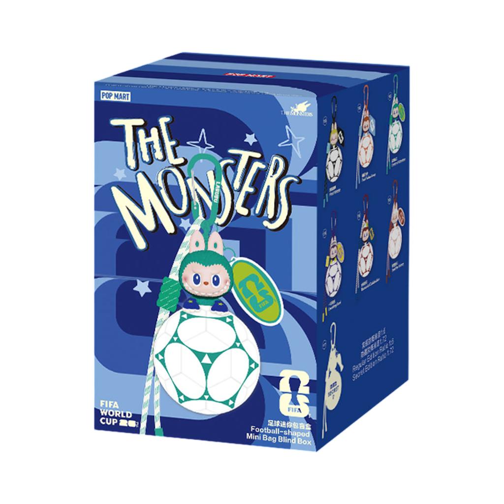Pop Mart The Monsters x FIFA Série Mini taška ve tvaru fotbalového míče Uzavřený obal (1 Slepá krabička)