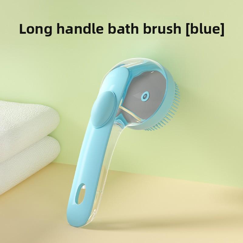 Dog, Cat, Pet Long-handled Bath, Hair Washing, Combing Brush, Hair Grabber, Liquid Head Cleaning, Massage and Shampoo Brush