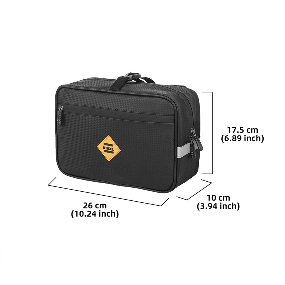 Bike Front Bag Travel Tail Bags Bike Handlebar Bag For Luggage Rack Electric Bicycle Motorcycle Carrier Bike Hanging Bag Waterpr