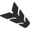 Tank pad for Yam&aha MT-09 MT09 MT 09 2021 2022 2023 Motorcycle Non-Slip Side Fuel Tank Pad Stickers Rubber Sticker, A Set