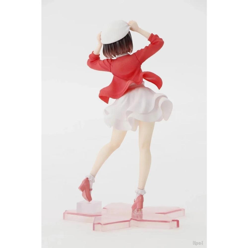 Anime Figure Saekano: How To Raise a Boring Girlfriend Megumi Kato Heroine Costume Model PVC Collection Toy Ornaments Gift 19CM