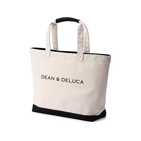 

[Dean & DeLuca] Canvas Tote Bag for Women/Men, Large Capacity, A4, Handbag, Plain, Also Can Be Used as a Shopping Bag