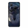 For Huawei Pura 80 Ultra 5G Case Wolf Tiger Lion Cat Black Silicone Soft Phone Case For Huawei Pura80 Ultra Back Cover Case Para