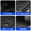 Yimeida Toyota New 40 Series Floor Luggage Cargo Custom 3D Waterproof and Car Rubber Floor Interior Parts and and Second and Third and Cargo Area