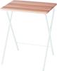 Pearl Metal Folding 60cm X 50cm X 70cm Tabletop 60cm X Natural Wood Grain [Online Exclusive] Desk/Table, (W) (D) (H), 42cm, Finish, N-7374