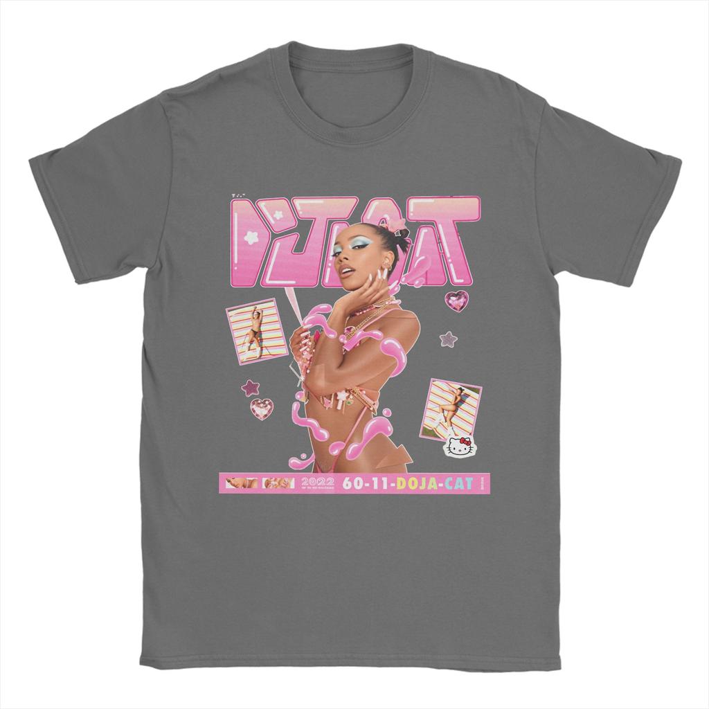 Streetwear TShirt Summer Doja Cat Tour Ma Vie Leisure TShirts Pure Cotton Tee Shirt for Unisexs Y2K Print Short Sleeve Clothing