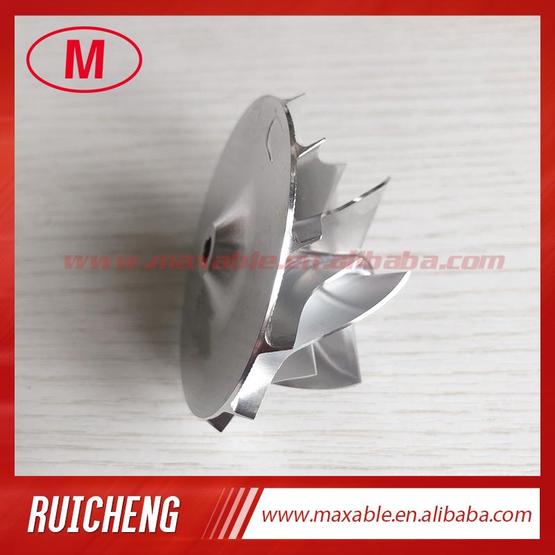 GT15-25 793221-0002X 44.50/59.48mm 6+6 Blades High Performance Turbocharger Billet Compressor Wheel