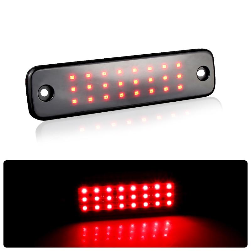 

1pc 12V RED Black Smoked Lens LED Third High Level Brake Stop Light For Ford Transit MK7 2006 2007 2008 2009 2010 2011 2012-2014