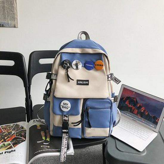 Large Capacity Unisex Backpack for Students: Ideal for High School, College, and Travel