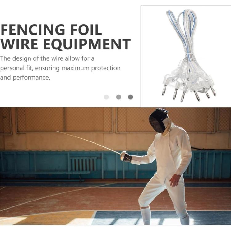 Light weight Flexible Fencing Body Wire Foil Body Wire Light Weight Body Wire Pin Plug Body Cord Fencing Equipment Cord