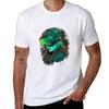 Cyberpunk Vr Girl Tshirt Simple Solid Color Crew Neck Tee Tshirt