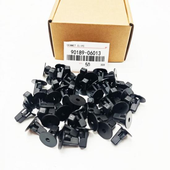 50pcs OEM Fender Liner Grommet Clips Fastener for Toyota Lexus 90189-06013